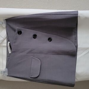 Abercrombie Gray Mini Skirt XXS